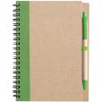 N144 Eco Wirobound Notebook with Pen