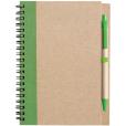 L069 Eco Wirobound Notebook with Pen