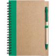 N144 Eco Wirobound Notebook with Pen