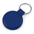 Q031 Porto rPET Round Key Ring - Debossed