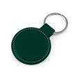 Q031 Porto rPET Round Key Ring - Debossed