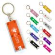 N041 Dhaka 1 LED Torch Key Ring - Spot Colour