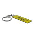 M094 Printed Steel Key Ring