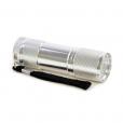 H130 Metal 9 LED Torch