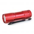 H130 Metal 9 LED Torch