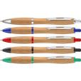 M055 Contour Bamboo Ballpen - Spot Colour