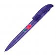 H044 senator Challenger Frosted Plastic Ballpen