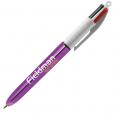 H048 BIC 4 Colours Shine Ball Pen