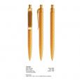 H047 Prodir QS01 Faceted Patterned Matt Ballpen