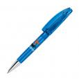 H045 senator Bridge Clear Plastic Ballpen with Metal Tip