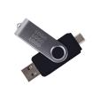 Q017 Dual Twister 8GB USB Flash Drive - Engraved