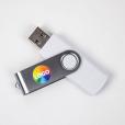 Q017 Dual Twister 8GB USB Flash Drive - Full Colour