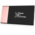 K099 SCX Wood Trimmed Soft Touch Light-Up Powerbank 