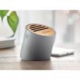 K096 Limestone Cement & Bamboo Bluetooth Speaker