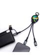 Q012 Light Speed Mini Recycled Charging Cable