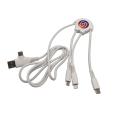 Q013 EcoBot 1 Metre Multi Cable - Spot Colour