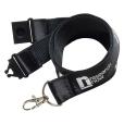 P080 20mm Printed Satin Applique Lanyard
