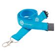P080 20mm Printed Satin Applique Lanyard