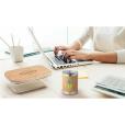 P056 Airtight Lunch Box with Bamboo Lid