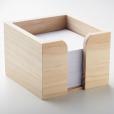 L067 Sequia Bamboo Memo Cube Dispenser