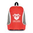 N063 Budget Style Polyester Backpack - Spot Colour