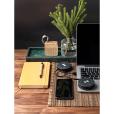 M077 SCX Wireless Charger & USB Hub with Light Up Logo