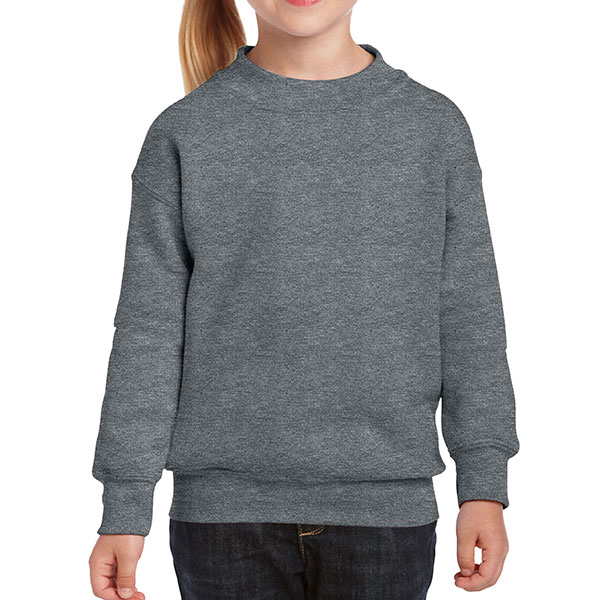 H160 Gildan Childrens Heavy Blend Crewneck Sweatshirt