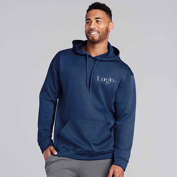 H166 Gildan Adult Tech Hooded Sweatshirt