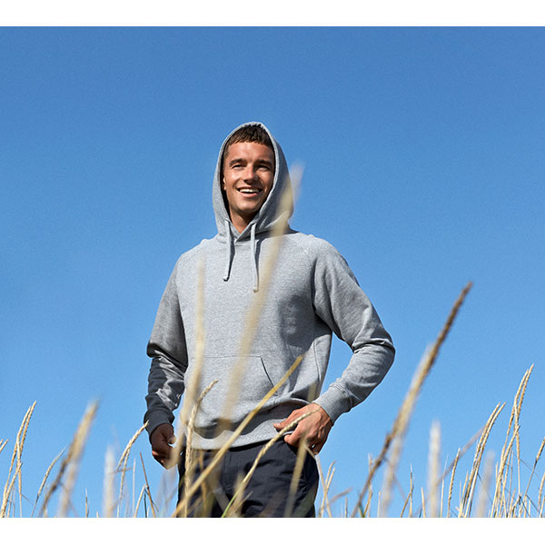 J154 Neutral Fairtrade-Organic Cotton Hoodie