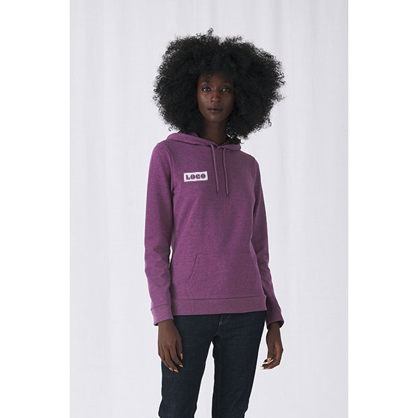 J161 B&C Womens #Hooded Sweat