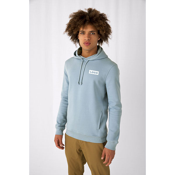 J162 B&C Mens Organic Hooded Sweat