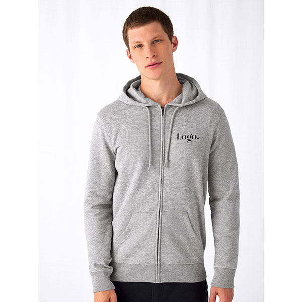 L164 B&C Organic Zipped Hood