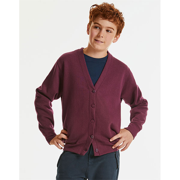 K169 Jerzees Schoolgear Sweatshirt Cardigan