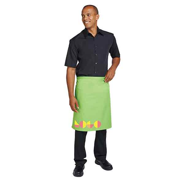 H171 Dennys Multi-Coloured Waist Apron