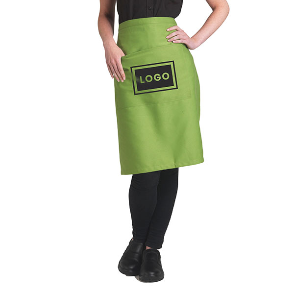 K173 Dennys Multicoloured Pocket Waist Apron