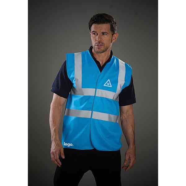 H168 Yoko Hi-Vis Waistcoat - Coloured