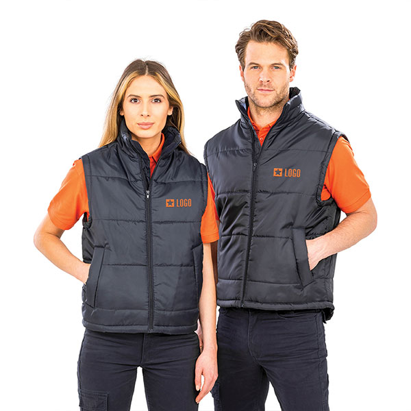 M164 Result Core Padded Bodywarmer