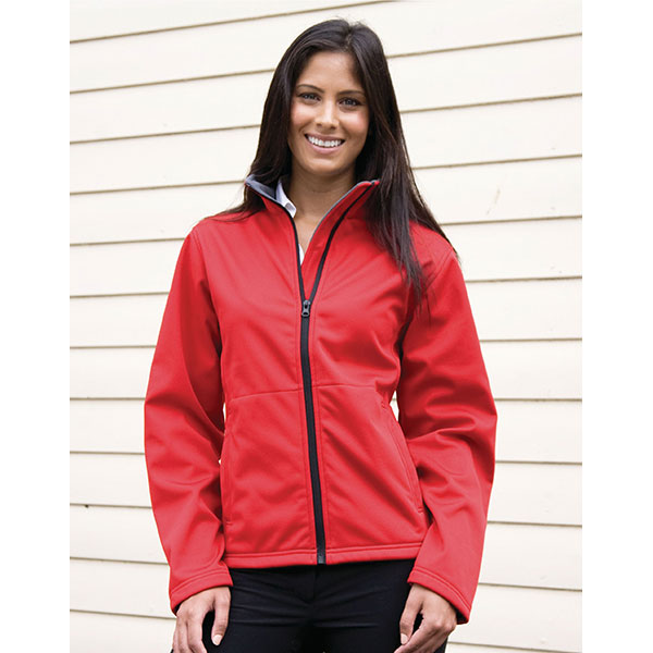K164 Result Core Ladies Soft Shell Jacket