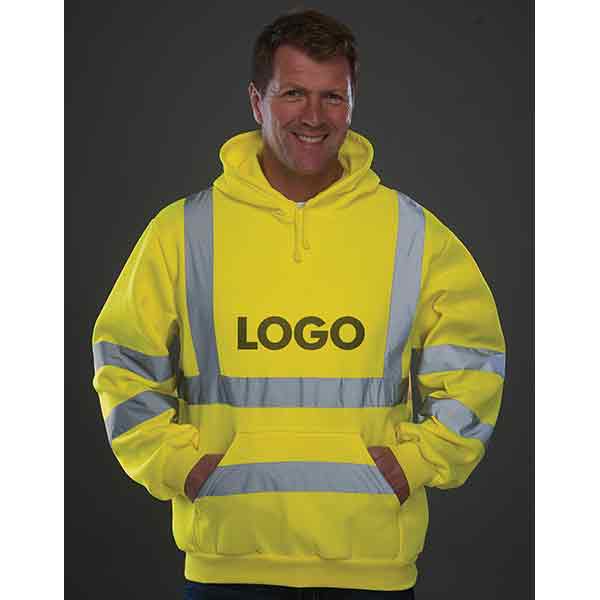 H168 Yoko Hi-Vis Hoodie 