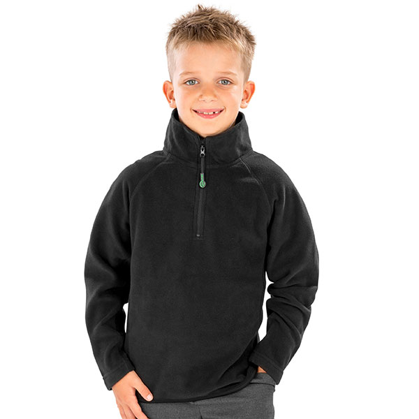 K159 Result Recycled Junior Microfleece Top