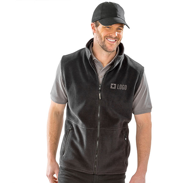 M164 Result Active Fleece Bodywarmer