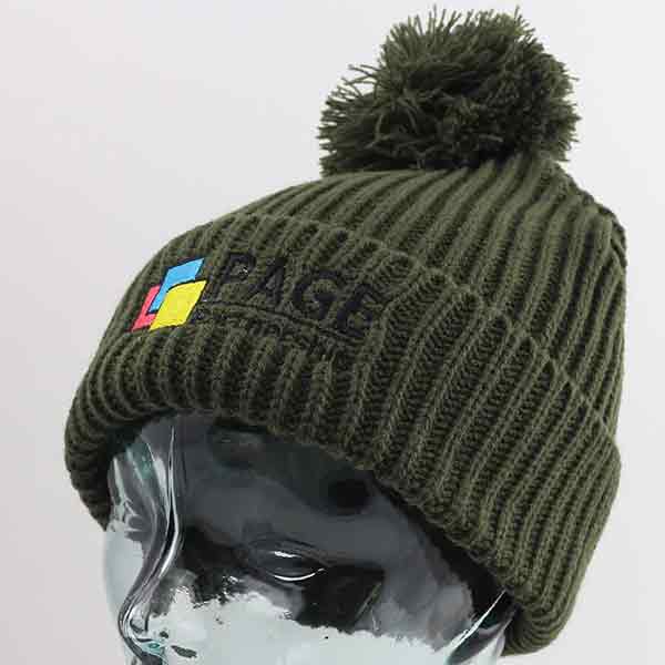 H152 Chunky Bobble Beanie