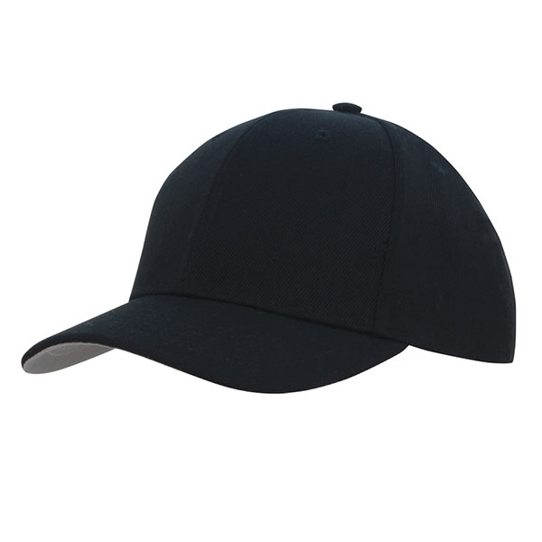 H152 6 Panel American Twill Peak Cap