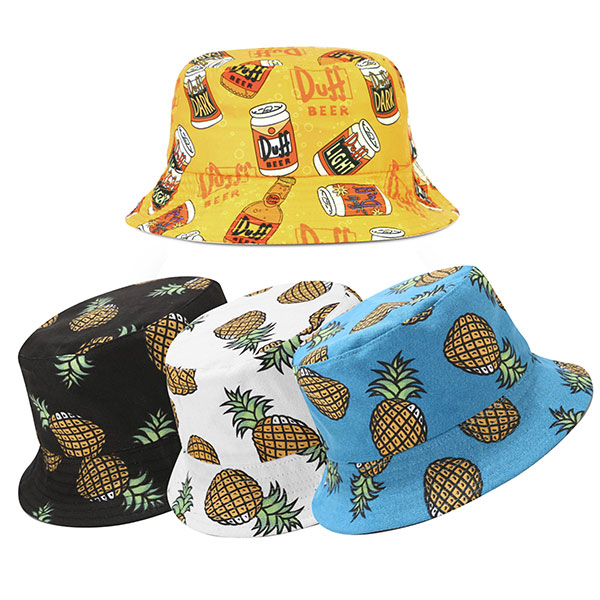 Q170 Sublimated Reversible  Bucket Hat