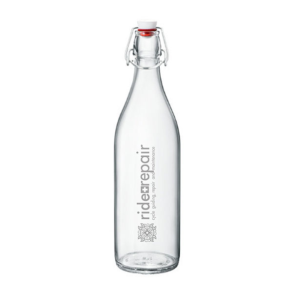J018 Flip Top Glass Bottle
