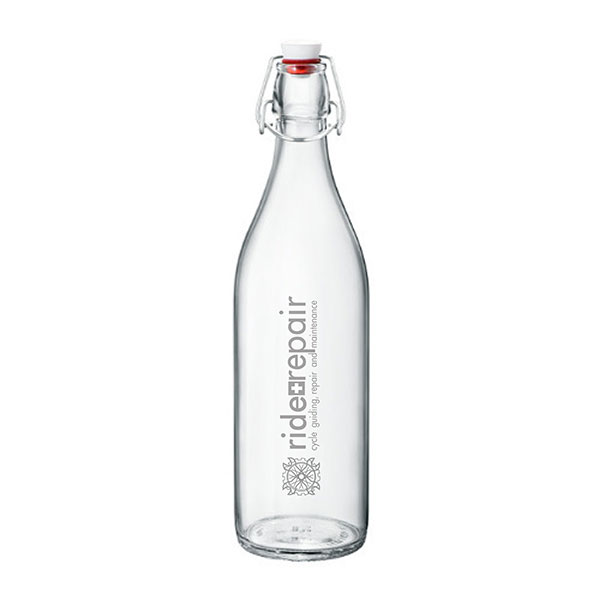 M031 Flip Top Glass Bottle