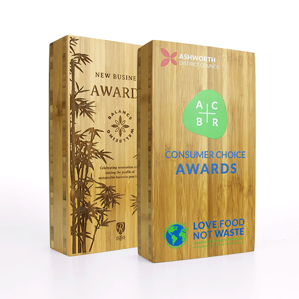 L036 40mm Moso Bamboo Award-Full Colour 