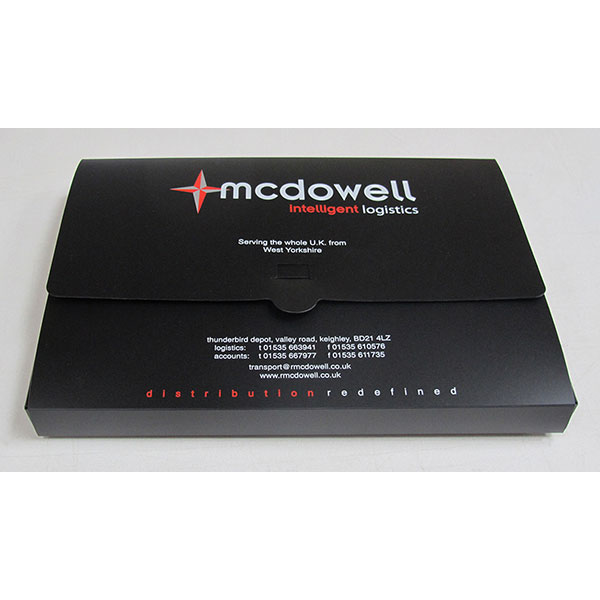 N143 A4 Polypropylene Box Wallet - Full Colour