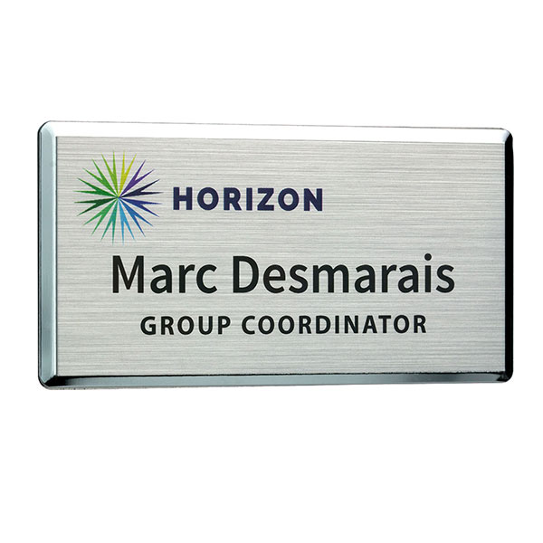 N080 Excel Framed Name Badge