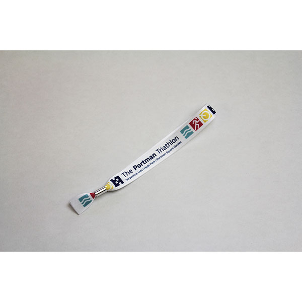 K089 UK Made rPET Polyester Festival Wristband